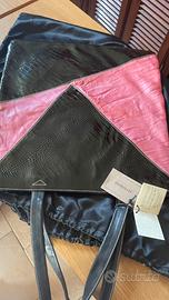 Borsa in pelle piatta