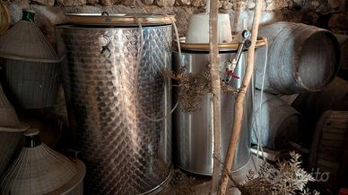 Botti in acciaio per vino / olio