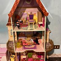 Casa delle bambole la bella e la bestia