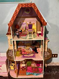 Casa delle bambole la bella e la bestia