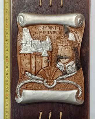 Quadro  Romania Transilvania Dracula in rilievo