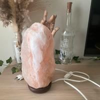 Lampada di sale rosa