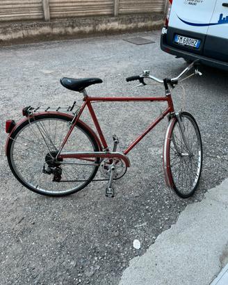 Bicicletta uomo in alluminio vintage