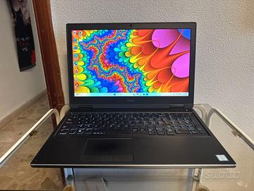 WORKSTATION DELL PRECISION I7 24GB SSD512GB GPU4GB