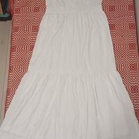 vestito bianco tg. L