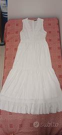 vestito bianco tg. L