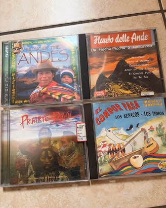 Cd musica andina e nativi americani