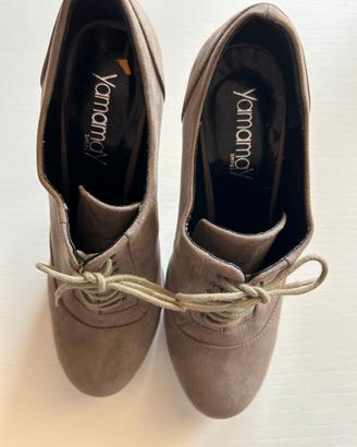 Scarpe Yamamay in camoscio con tacco a spillo-38