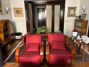 Poltrone art Decò anni 30