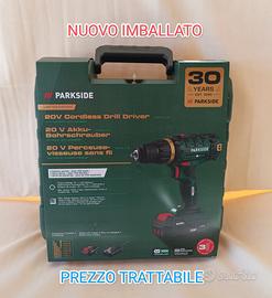 Trapano Avvitatore Parkside PABS 20-Li G81