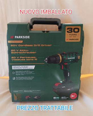 Trapano Avvitatore Parkside PABS 20-Li G81