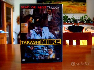 cofanetto dvd trilogia takashi mike