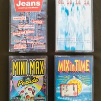 Musicassetta mini max mix in time oh lalala jeans