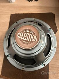 Celestion ten 30 speaker 10’ chitarra