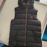 Giubbotto smanicato nero benetton 13-14 anni