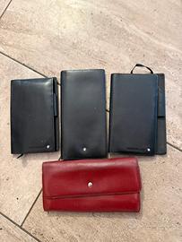 4 MONTBLANC Portafogli. 🧡k