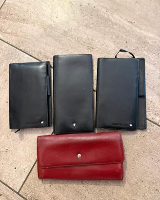 4 MONTBLANC Portafogli. 🧡k