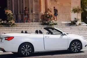 MACCHINA CABRIO GPL - LANCIA FLAVIA BIANCA