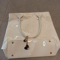 Borsa bianca laccata Liu Jo