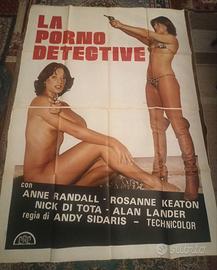 Manifesto 4F film La porno detective