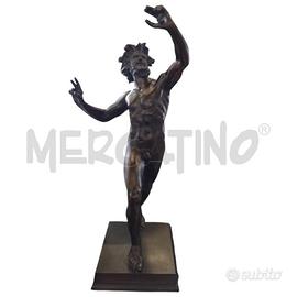 SCULTURA BRONZO FAUNO
