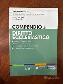 Compendio diritto ecclesiastico