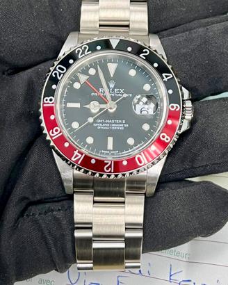 Rolex Gmt Master 2 Acciaio Coke Ref.16710 Completo
