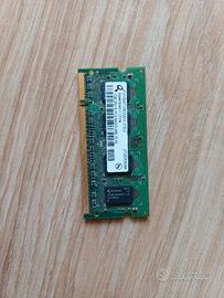 memoria RAM 1GB per PC portatile