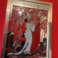 Quadro specchio vogue vintage