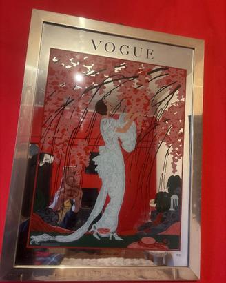 Quadro specchio vogue vintage