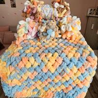 Copertina fatta a mano neonato 