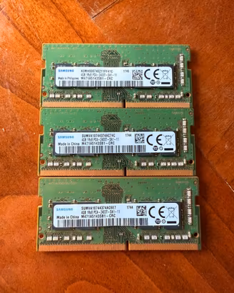RAM Samsung 4GB DDR4 2400