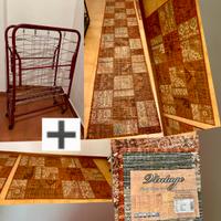 3 pz. / 70€ Brandina pieghevole+ tappeto+guida v.👇