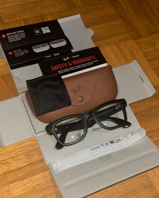 Ray-Ban Meta Wayfarer Gen 2 Transitions nero opaco