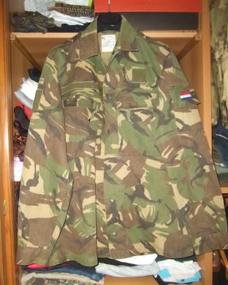 Dpm Royal Dutch Army Shirt Camicia Olandese Tg 50