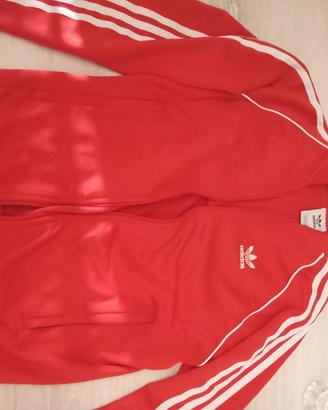 FELPA ADIDAS CON CERNIERA 