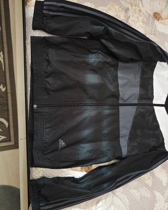 Completo Adidas felpa + pantalone 
