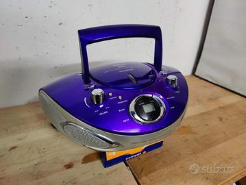 Boombox Amstrad - Stereo Portatile CD/MP3 Radio FM