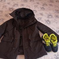 Giubbino Originale Marines 6 anni e scarpe N 30