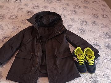 Giubbino Originale Marines 6 anni e scarpe N 30