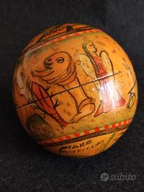 sfera matrioska in legno 