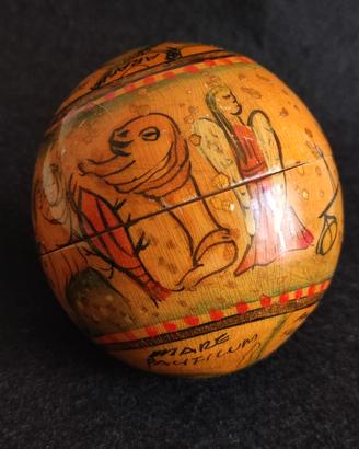 sfera matrioska in legno 