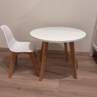 Set tavolino e sedia bambini stile scandinavo