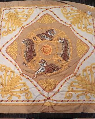 FOULARD DONNA  FERRAGAMO ORIGINALE PURA SETA