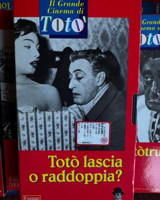 Il Grande cinema di Totò in VHS