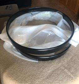 Cerchi in legno di Acero color Nero da 16” DIXON