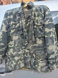 giaccone mimetico imbottito