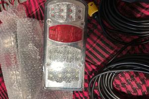 Fanali LED Rimorchio 13 Poli Cavo 8m 12V/24V IP65