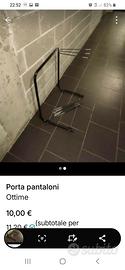 porta pantaloni per armadio