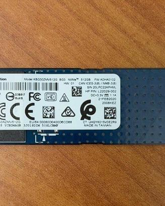 SSD Nvme Toshiba / Kioxia 512GB KBG30ZMV512G